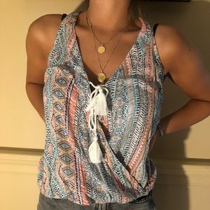 Wrap front top